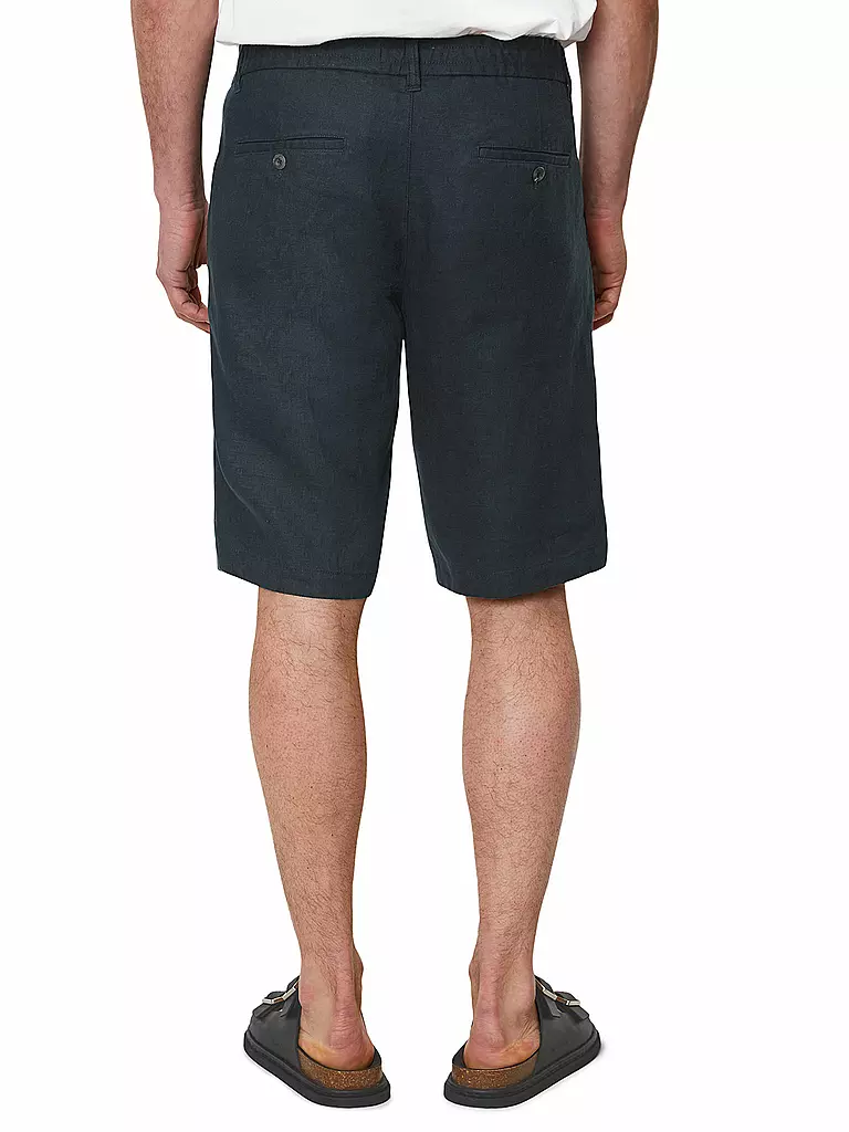 MARC O'POLO | Leinenshorts  | dunkelblau