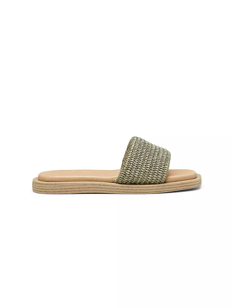 MARC O'POLO | Pantoletten - Slides | olive