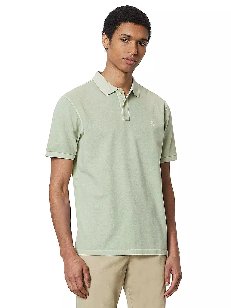 MARC O'POLO | Poloshirt Regular Fit | hellgrün