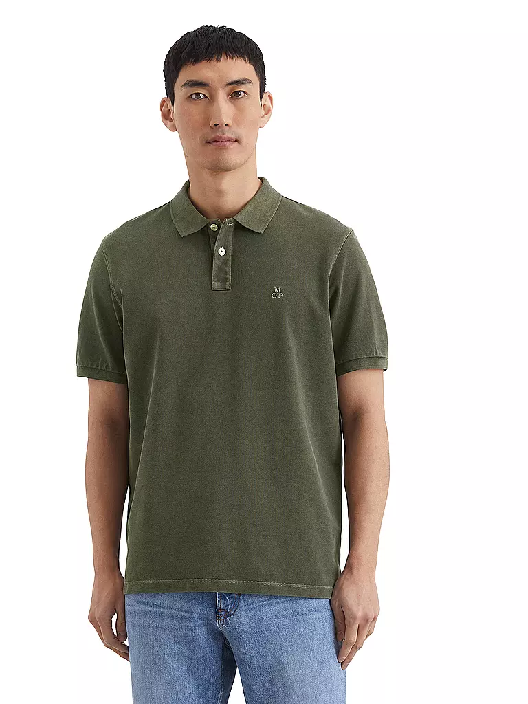 MARC O'POLO | Poloshirt Regular Fit | schwarz