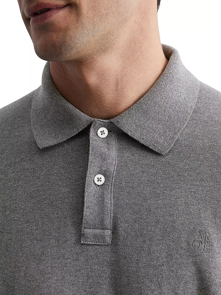 MARC O'POLO | Poloshirt | grau