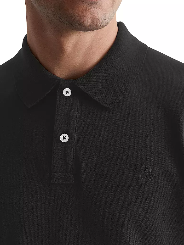 MARC O'POLO | Poloshirt | schwarz