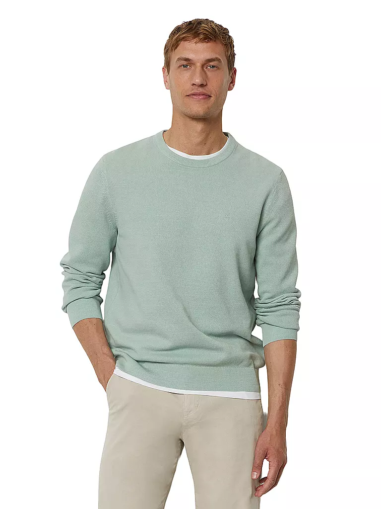 MARC O'POLO | Pullover | hellgrün