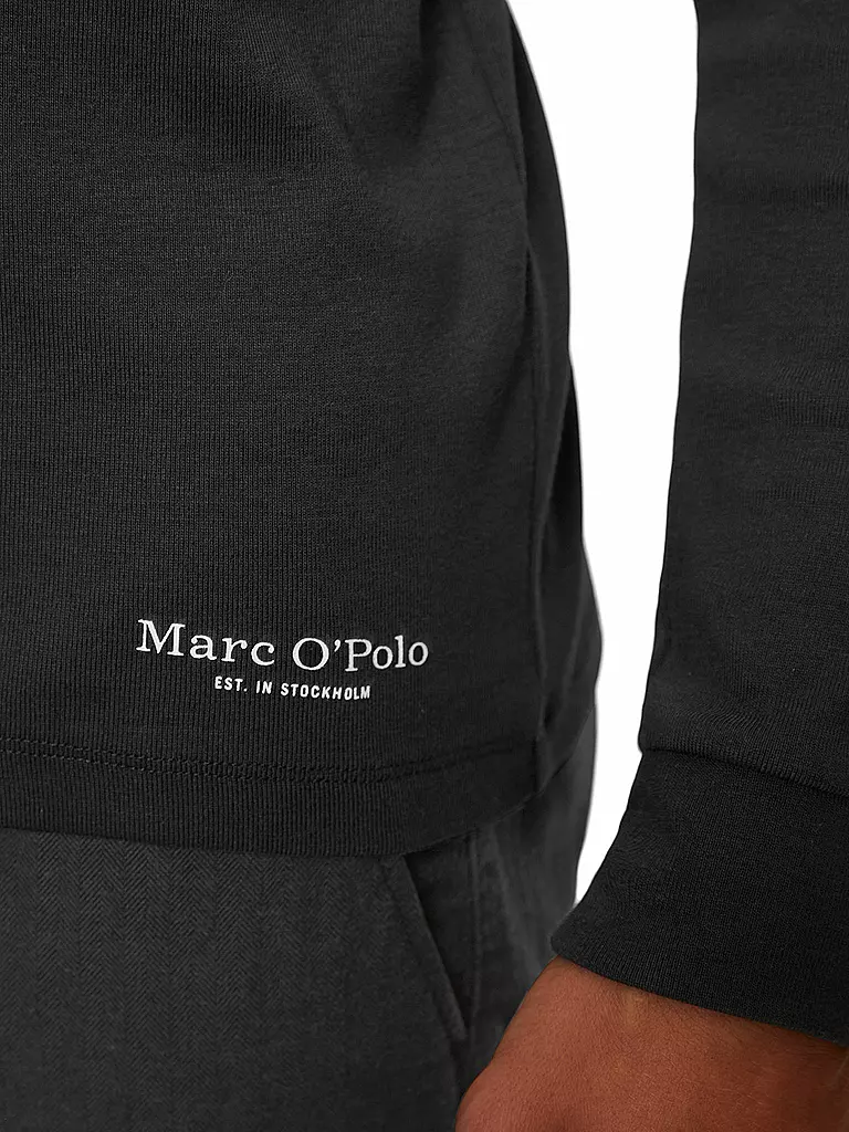 MARC O'POLO | Rollkragenshirt | schwarz