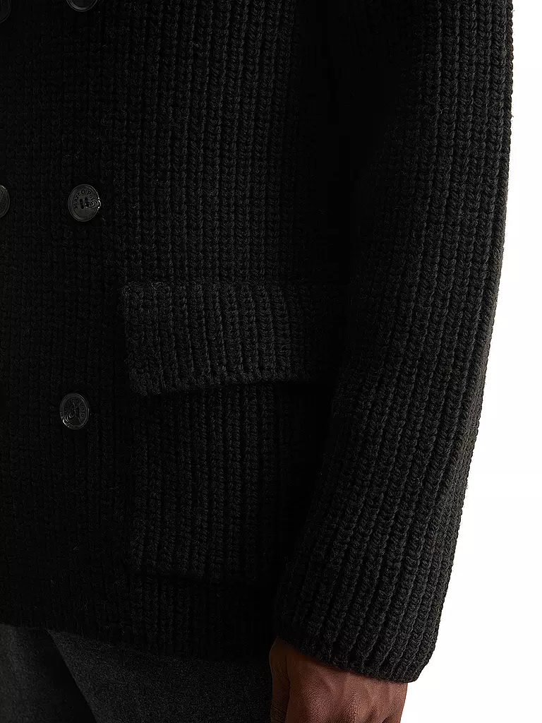 MARC O'POLO | Strickjacke | schwarz