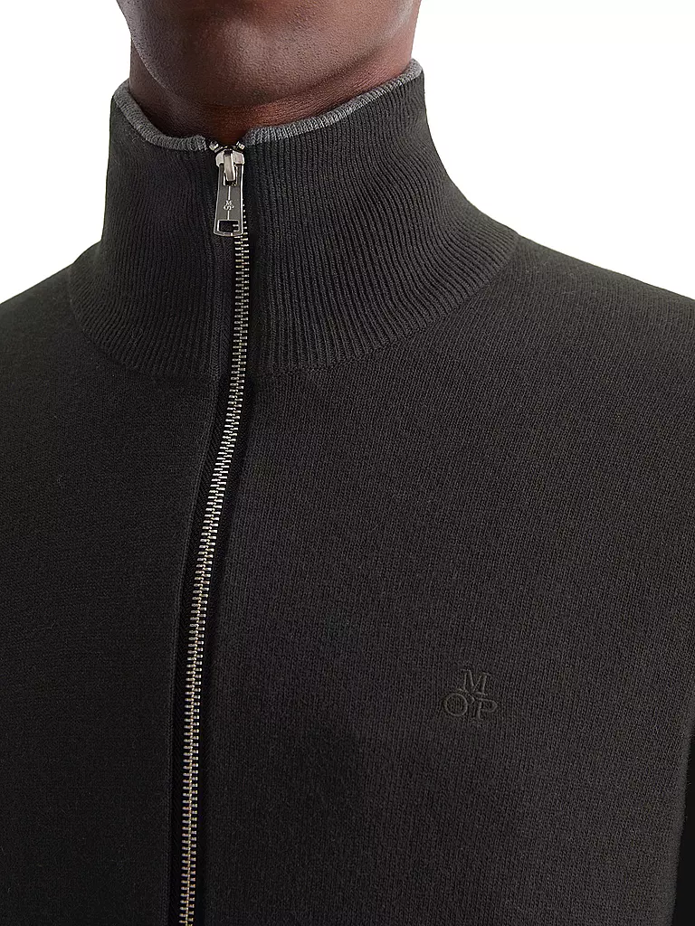 MARC O'POLO | Strickjacke | schwarz