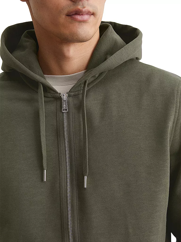 MARC O'POLO | Sweatjacke  | grau