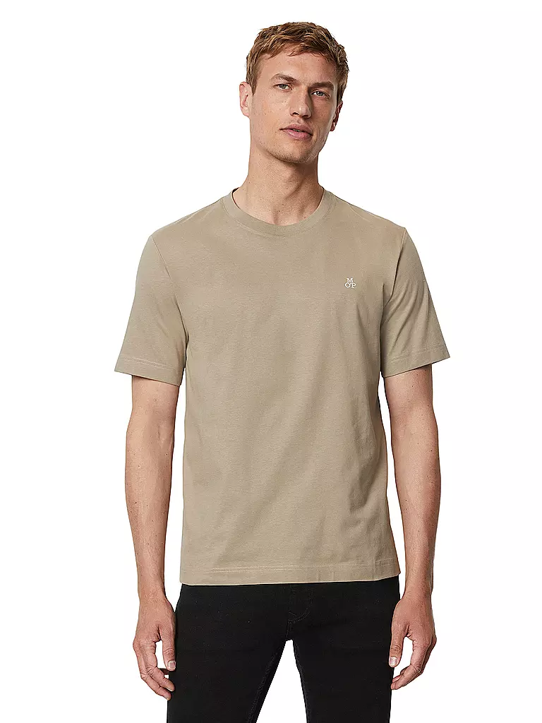 MARC O'POLO | T-Shirt  | camel