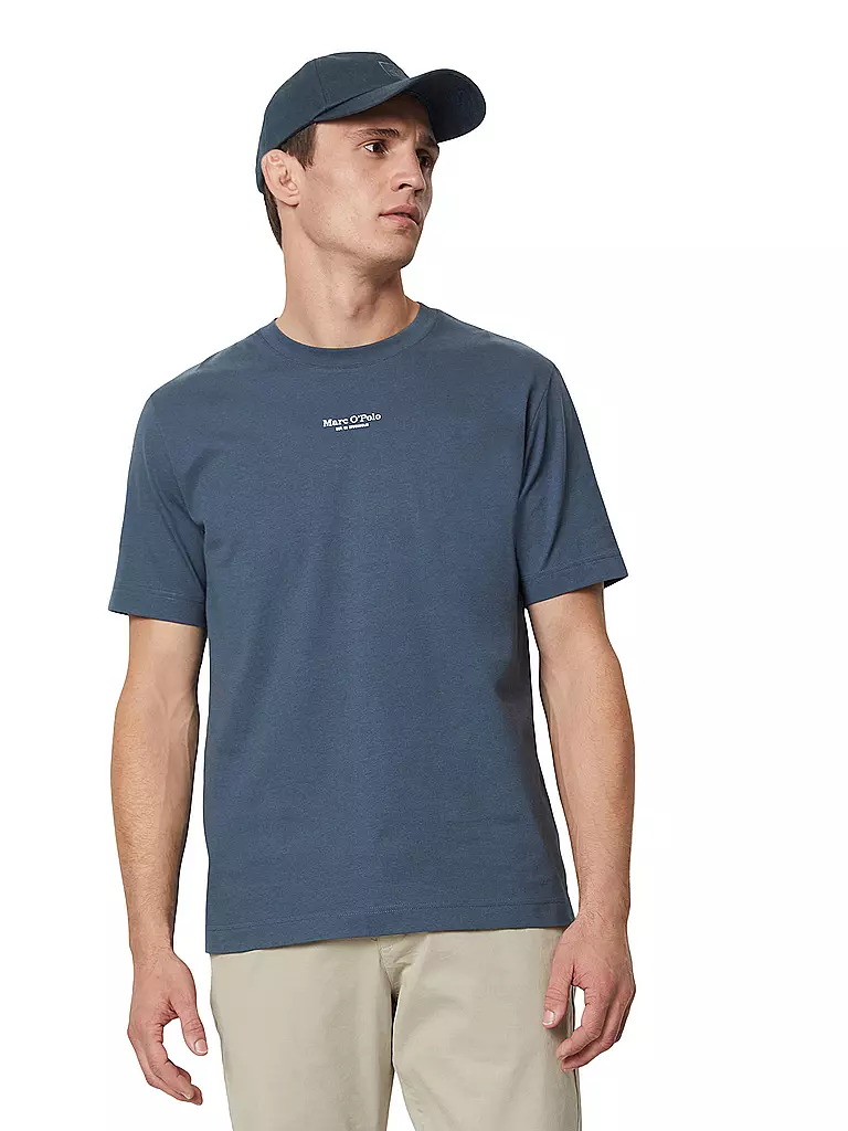 MARC O'POLO | T-Shirt  | blau