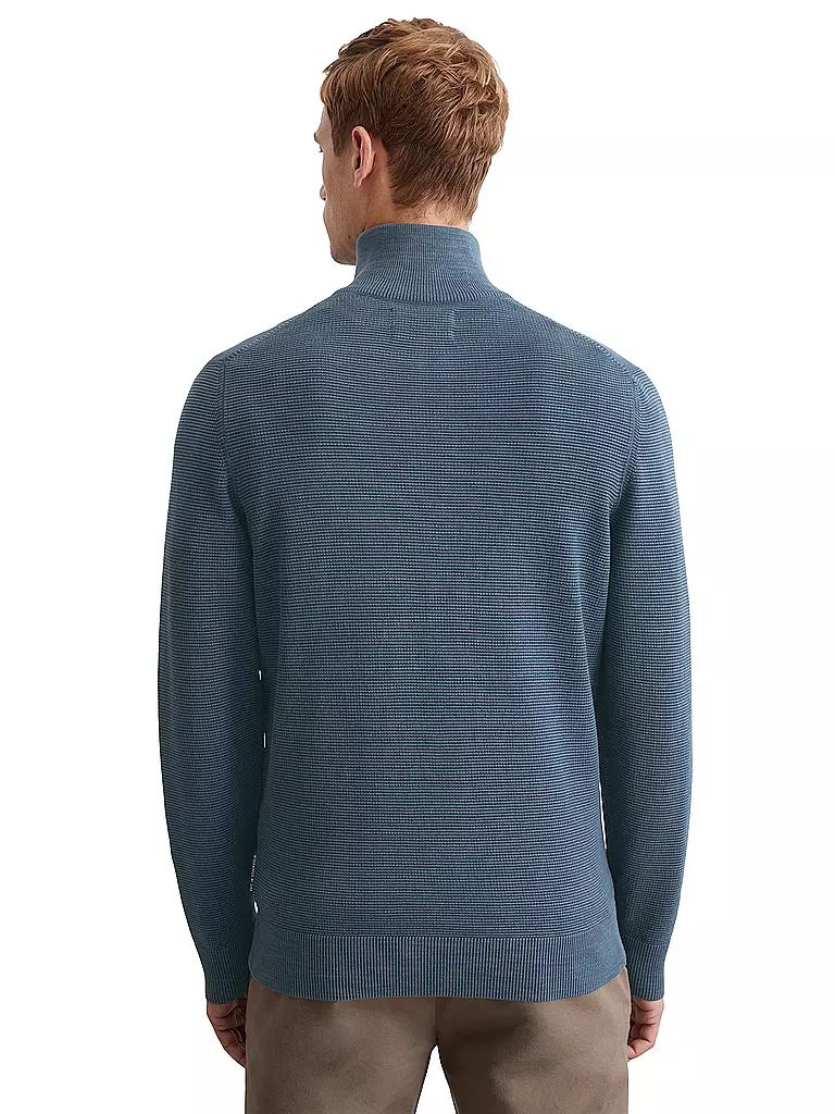 MARC O'POLO | Troyer Pullover | grau