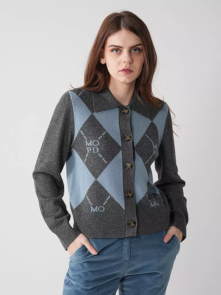 MARC O' POLO DENIM | Strickjacke | blau