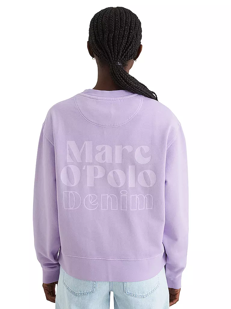 MARC O' POLO DENIM | Sweater Relaxed Fit | lila