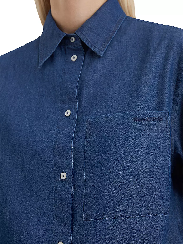 MARC O'POLO | Bluse | blau