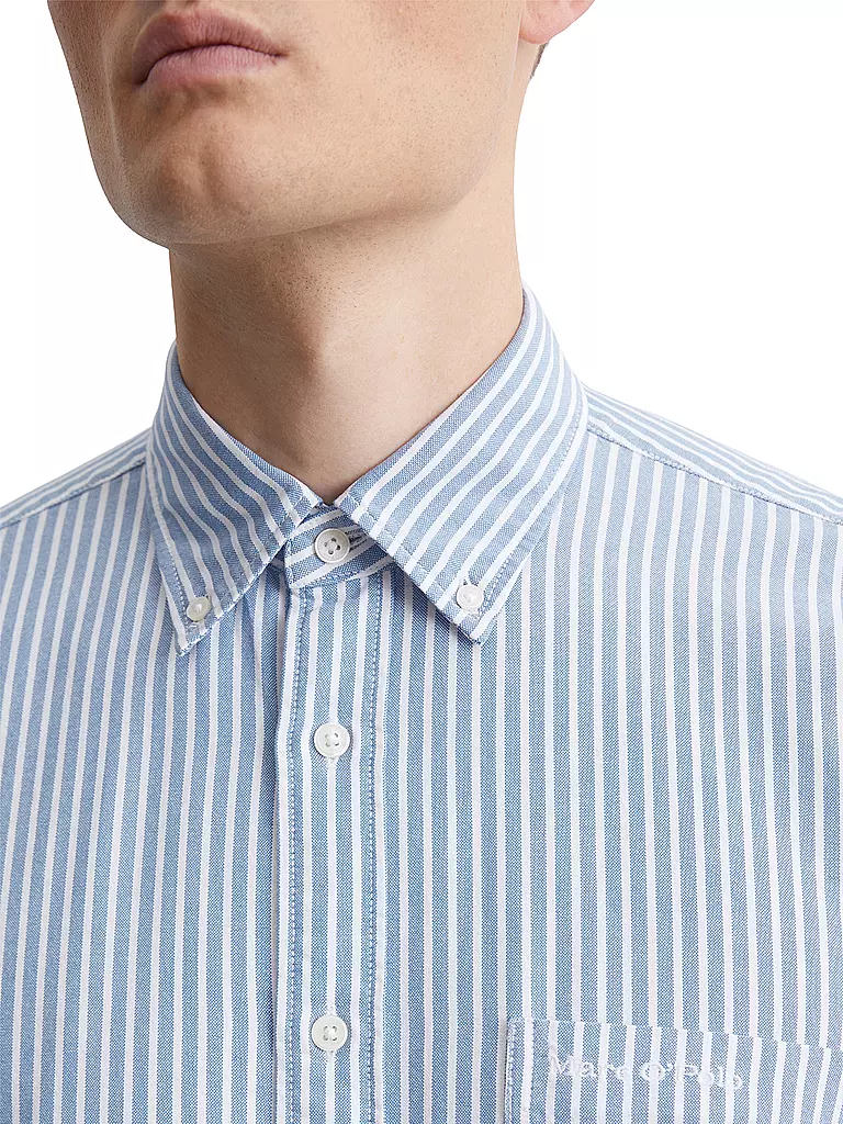 MARC O'POLO | Hemd Regular Fit | blau