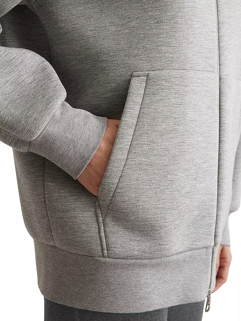 MARC O'POLO | Sweatjacke | grau