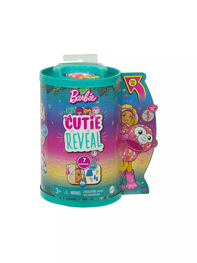 MATTEL | Barbie Cutie Reveal Jungle Monkey | keine Farbe