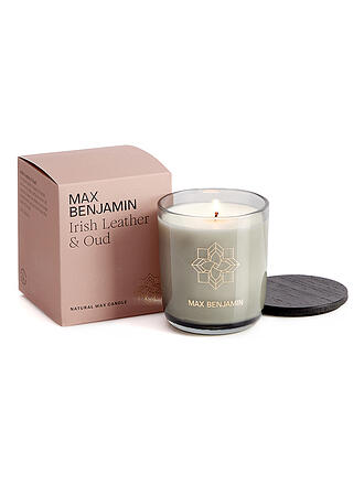 MAX BENJAMIN | Duftkerze CLASSIC COLLECTION 210g Irish Leather & Oud