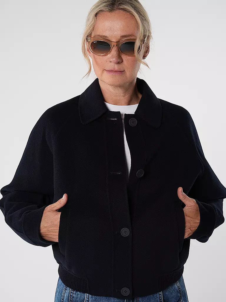 MAX MARA STUDIO | Wolljacke BACO | dunkelblau