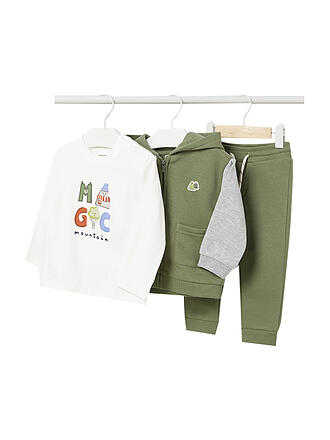 MAYORAL | Baby Set Sweater, Sweatjacke, Jogginghose 3-teilig