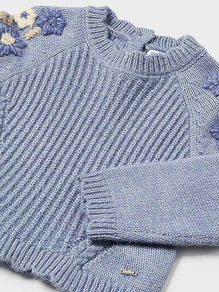 MAYORAL | Baby Pullover  | hellblau