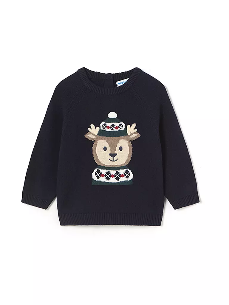 MAYORAL | Baby Pullover X-MAS | dunkelblau