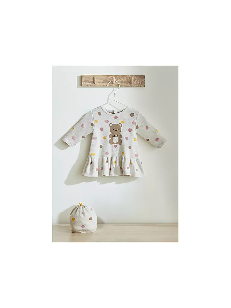 MAYORAL | Baby Set Mütze mit Kleid | beige