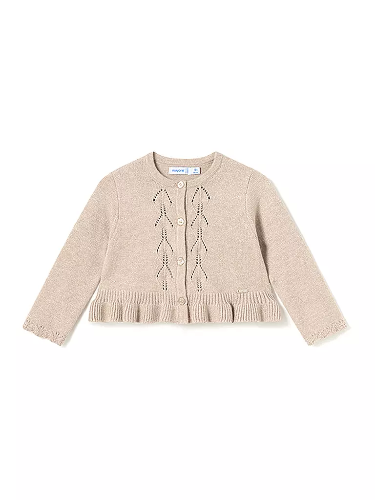 MAYORAL | Baby Strickjacke  | beige