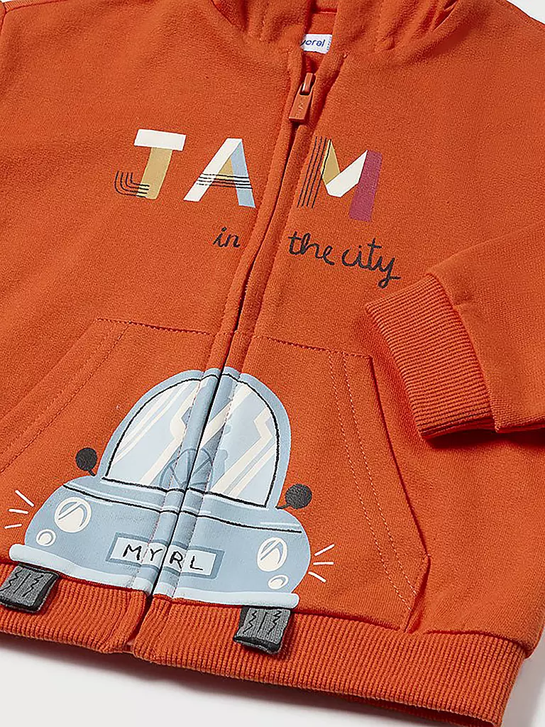 MAYORAL | Baby Sweatjacke  | orange