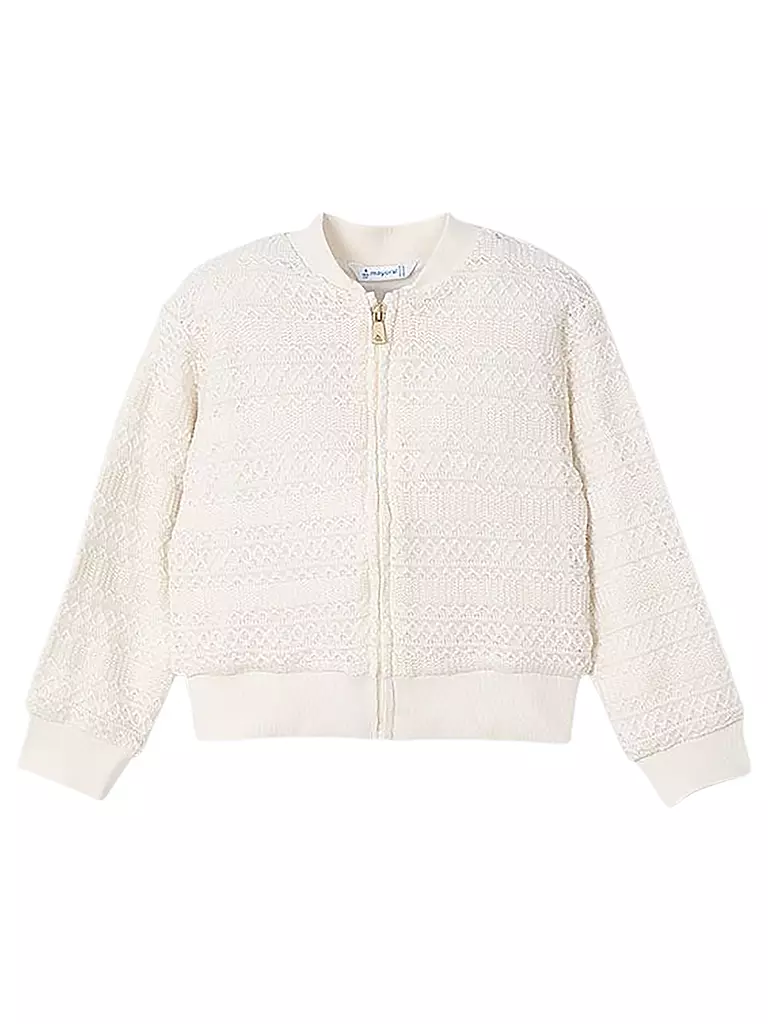 MAYORAL | Mädchen Strickjacke | creme