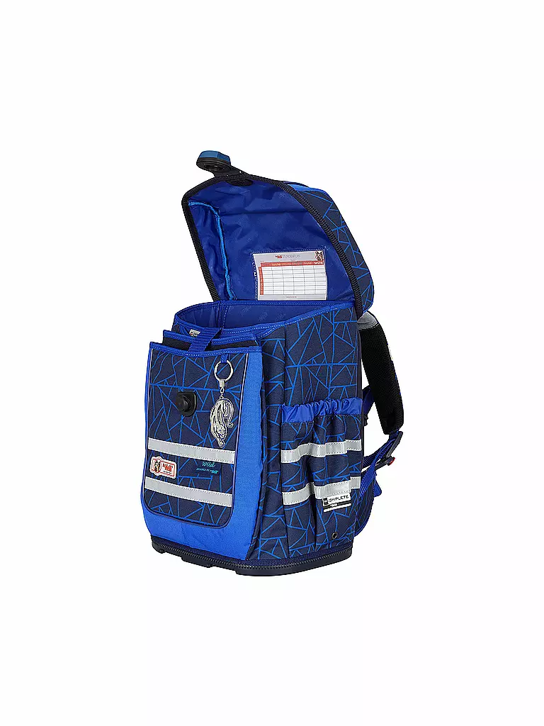 MC NEILL | Schultaschen Set 4tlg Mc Addy Ergo Complete Wild | blau