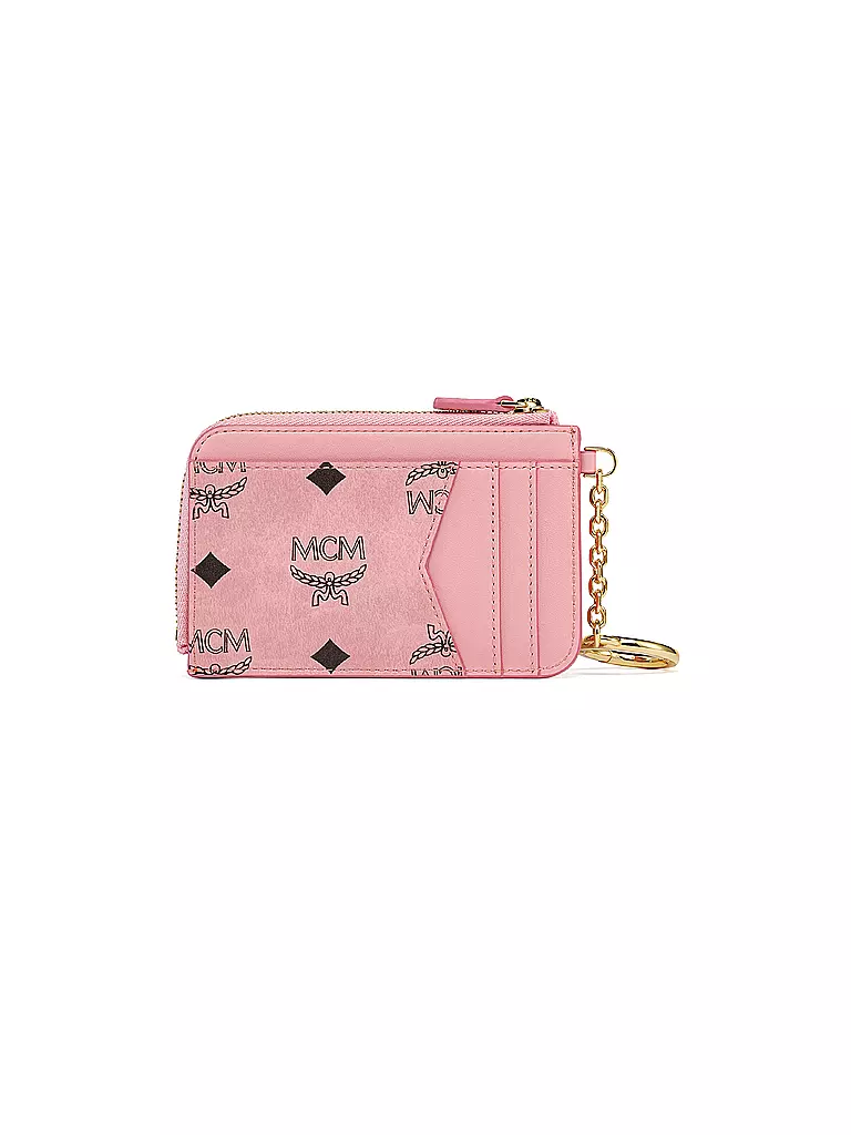 MCM | Geldbörse TRACY CARD CASE Mini | rosa