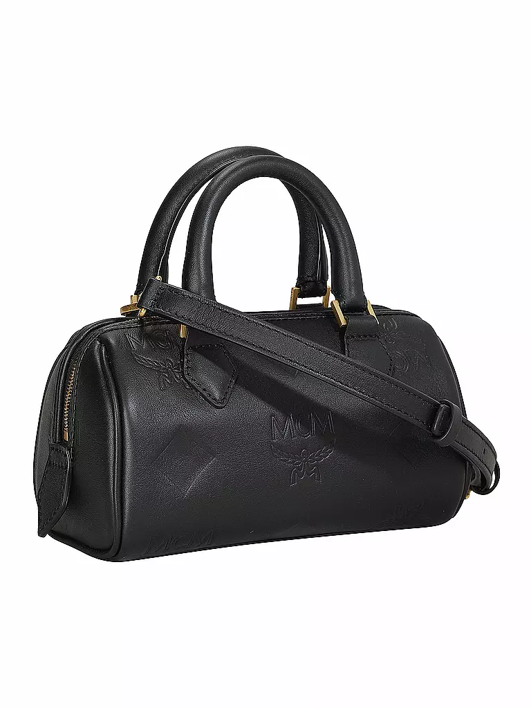 MCM | Ledertasche - Henkeltasche ELLA Small | schwarz