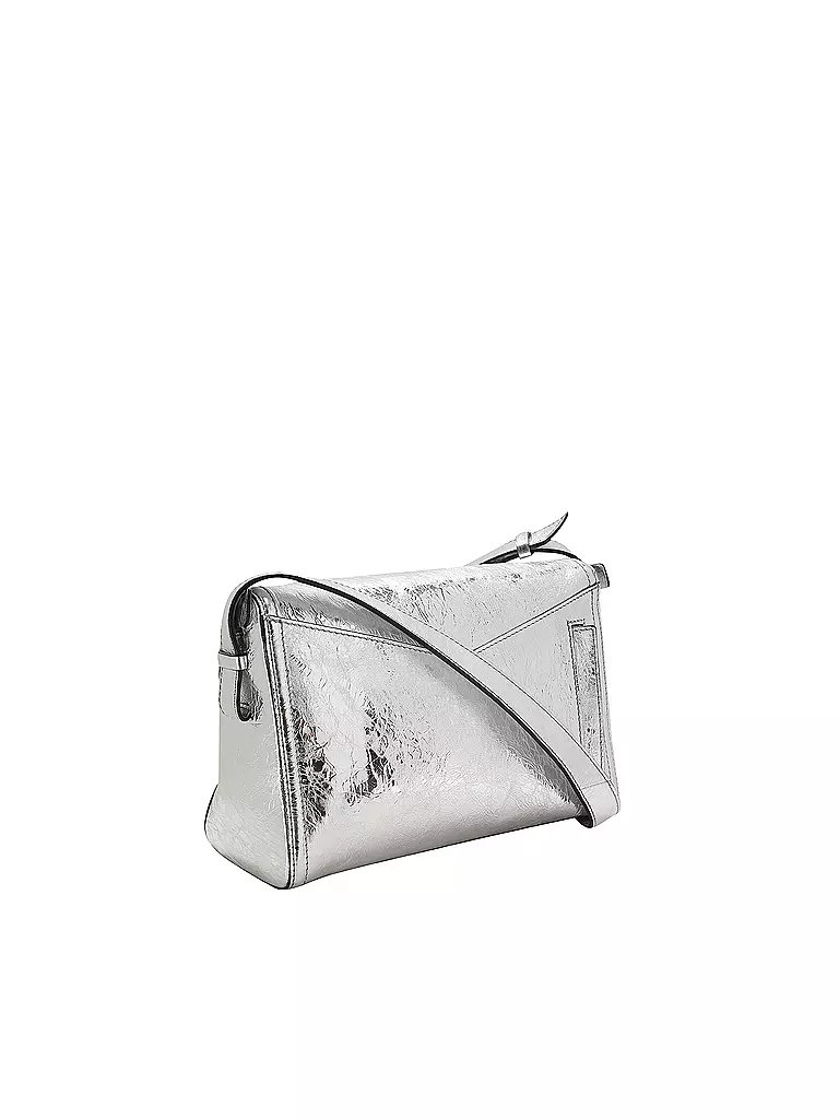 MCM | Ledertasche - Umhängetasche DIAMANT Small | silber