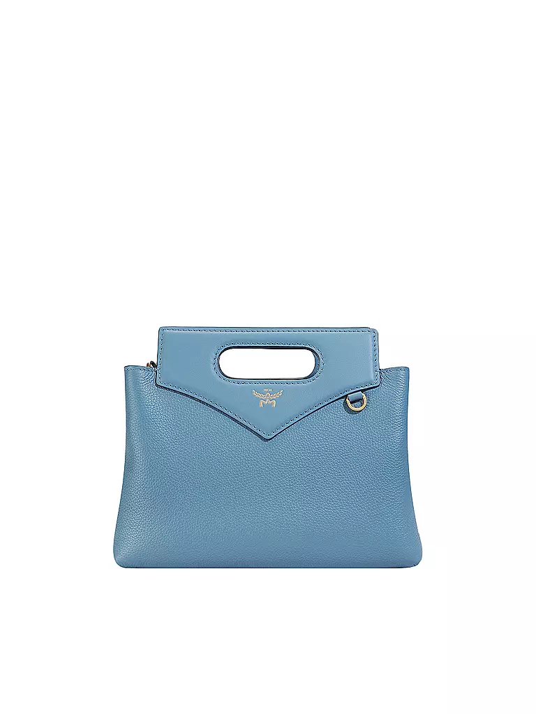 MCM | Ledertasche - Umhängetasche DIAMANT SOFT | blau