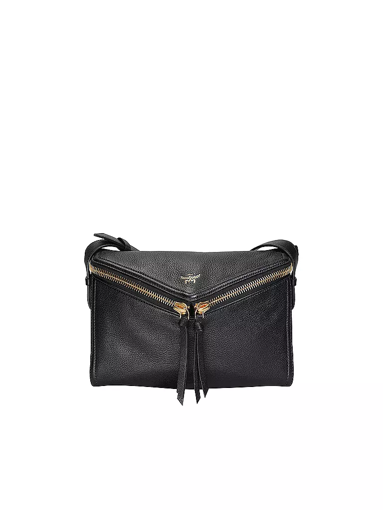 MCM | Ledertasche - Umhängetasche DIAMOND 3D Small | schwarz