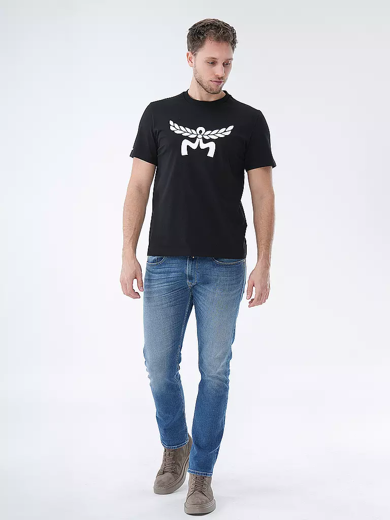 MCM | T-Shirt  | schwarz