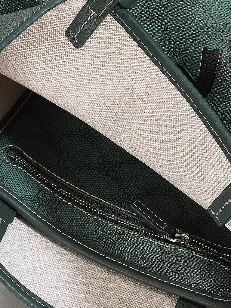 MCM | Tasche - Shopper Mini | dunkelgrün