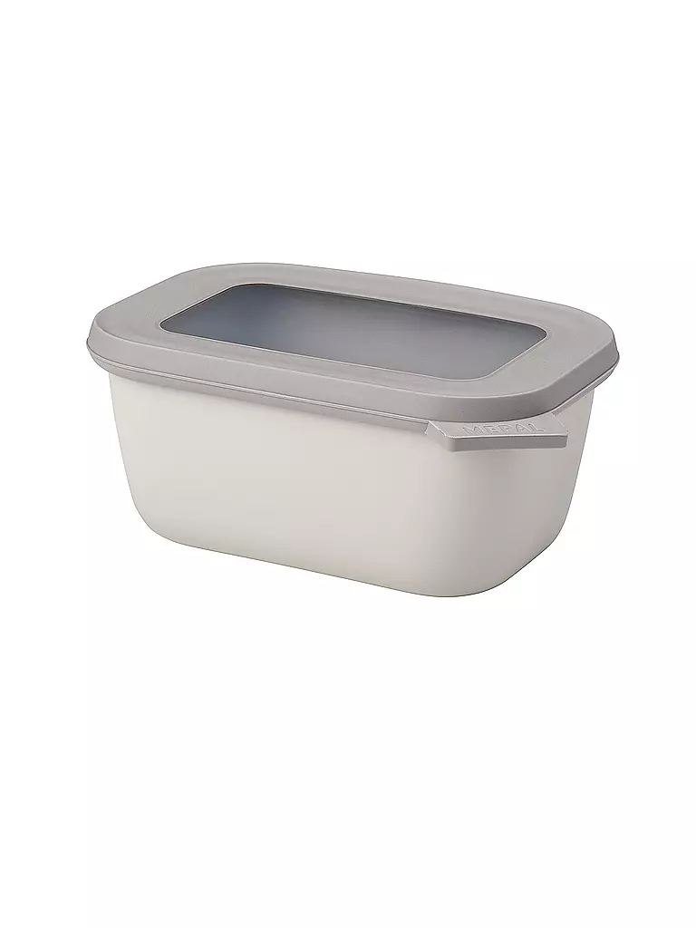 MEPAL | Frischhaltedose - Multibowl Cirqula hoch 0,75l  Nordic White | creme