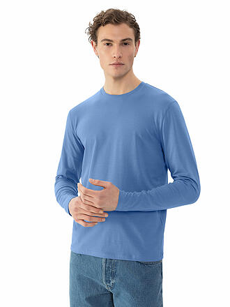 MEY | Pyjama Langarmshirt RELAX recent blue