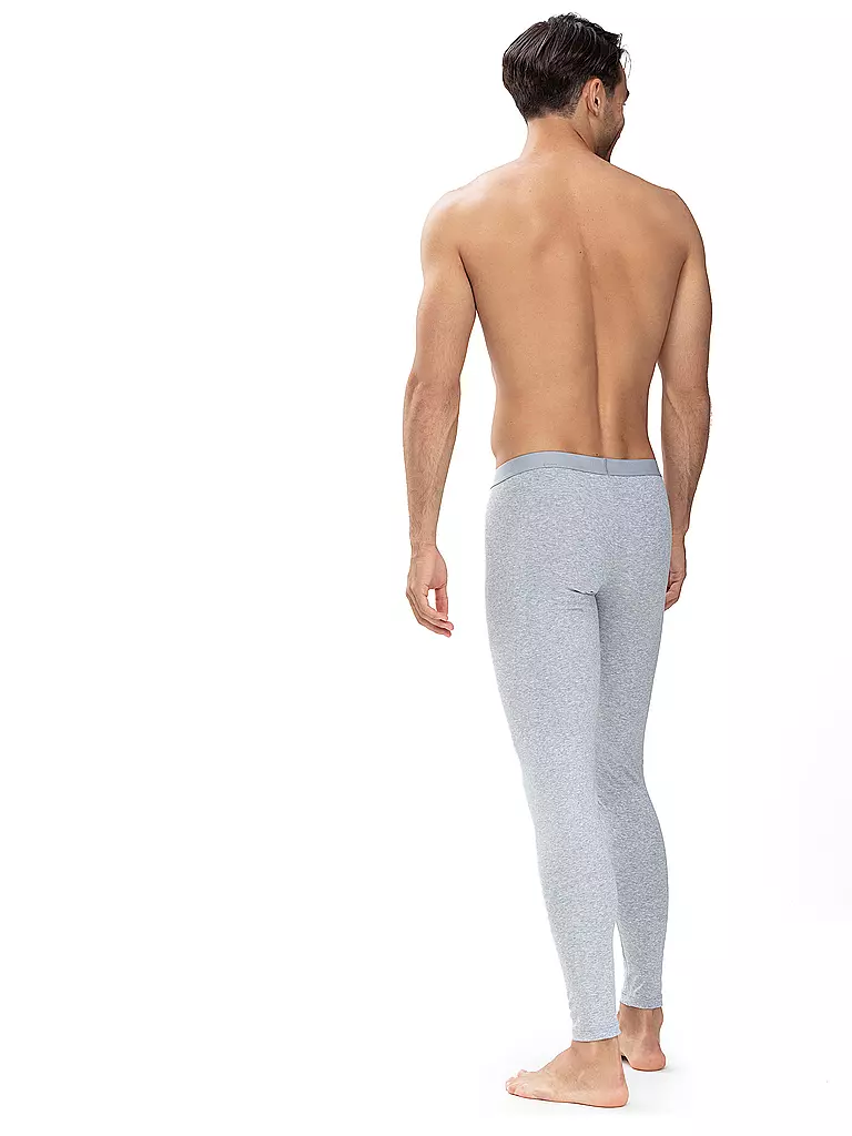 MEY | Lange Unterhose light grey melange | hellgrau