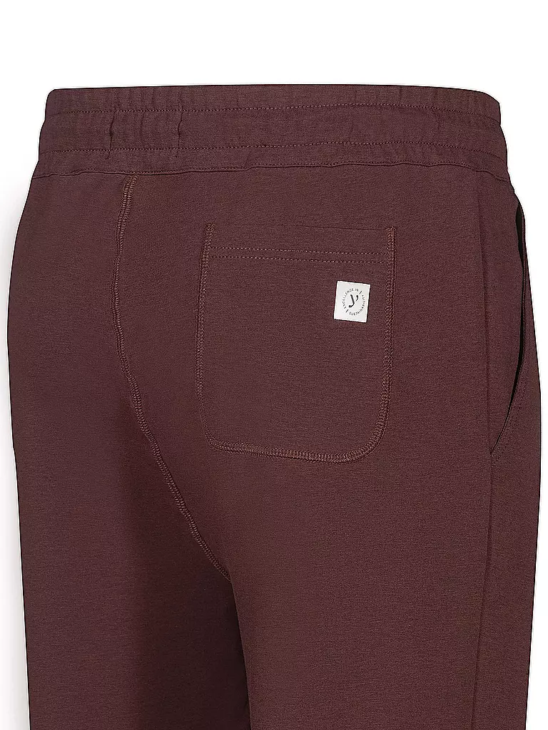 MEY | Loungewear Jogginghosen FELPA STRETCH mokka beans | braun