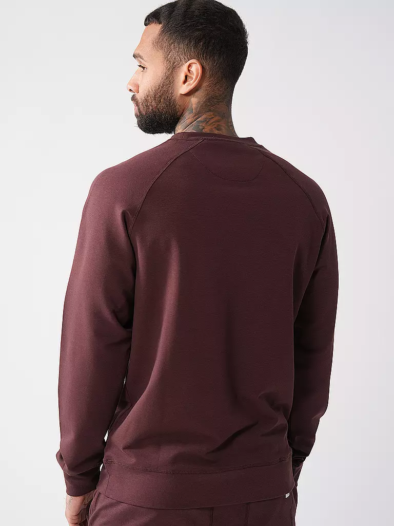 MEY | Loungewear Sweatshirt FELPA STRETCH mokka beans | braun