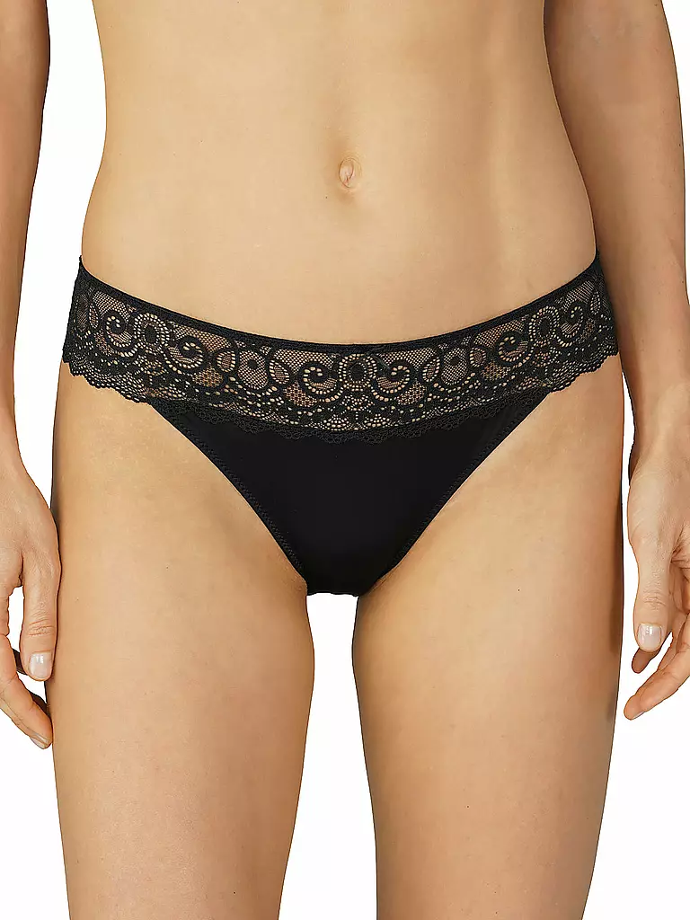 MEY | Mini-Slip AMOROUS schwarz | schwarz