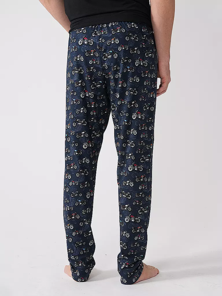 MEY | Pyjamahose | blau