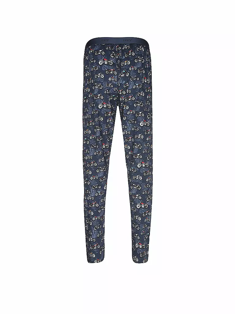 MEY | Pyjamahose | blau