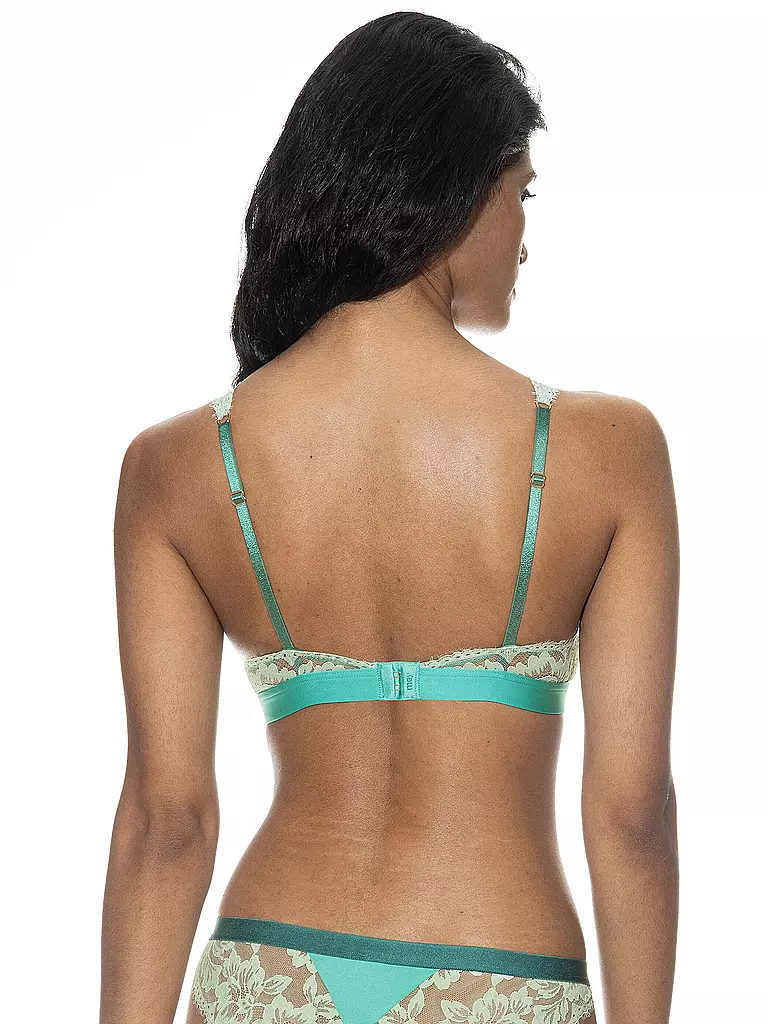 MEY | Triangle BH POETRY VOUGE seafoam | schwarz