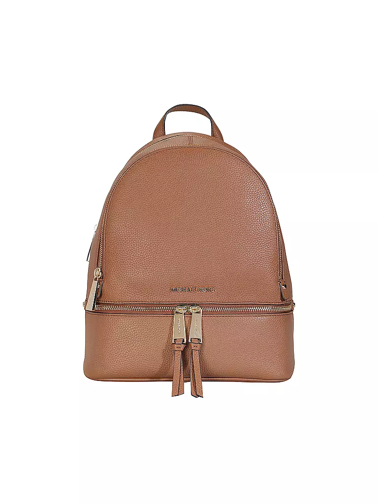 MICHAEL KORS | Leder Rucksack  RHEA Medium | braun