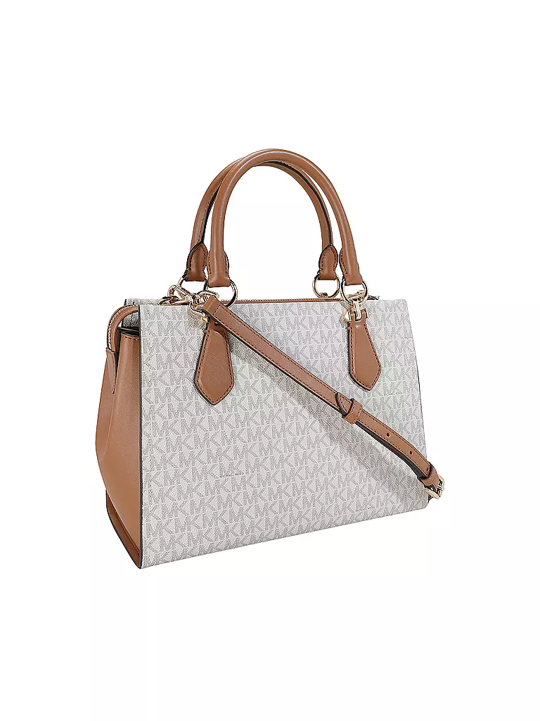 MICHAEL KORS | Ledertasche - Henkeltasche MARILYN Medium | creme