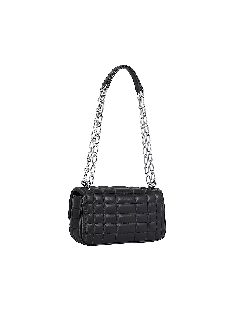 MICHAEL KORS | Ledertasche - Mini Bag TRIBECA Small | schwarz