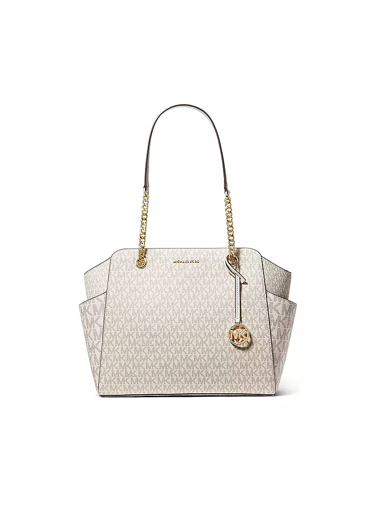 MICHAEL KORS | Ledertasche - Shopper JACQUELYN | creme